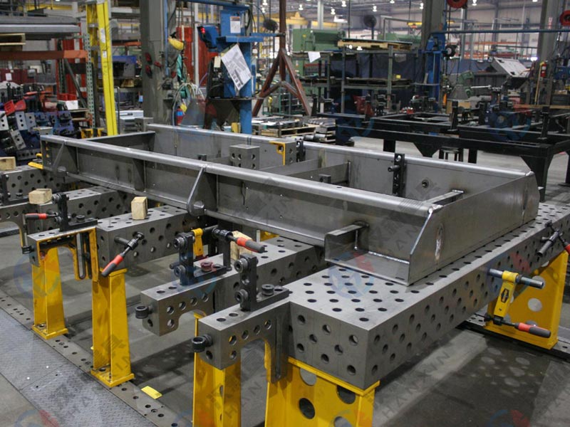 新能源商用车底盘焊接柔性化三维平台